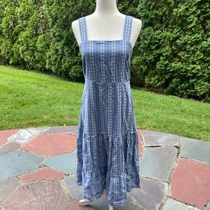 Madewell Midi Dress Chambray 4